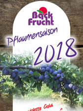 Neues bei Backfrucht Pflaumensaison